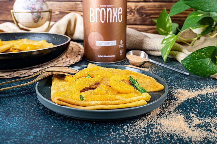 Crêpe Suzette mit Xucker Bronxe