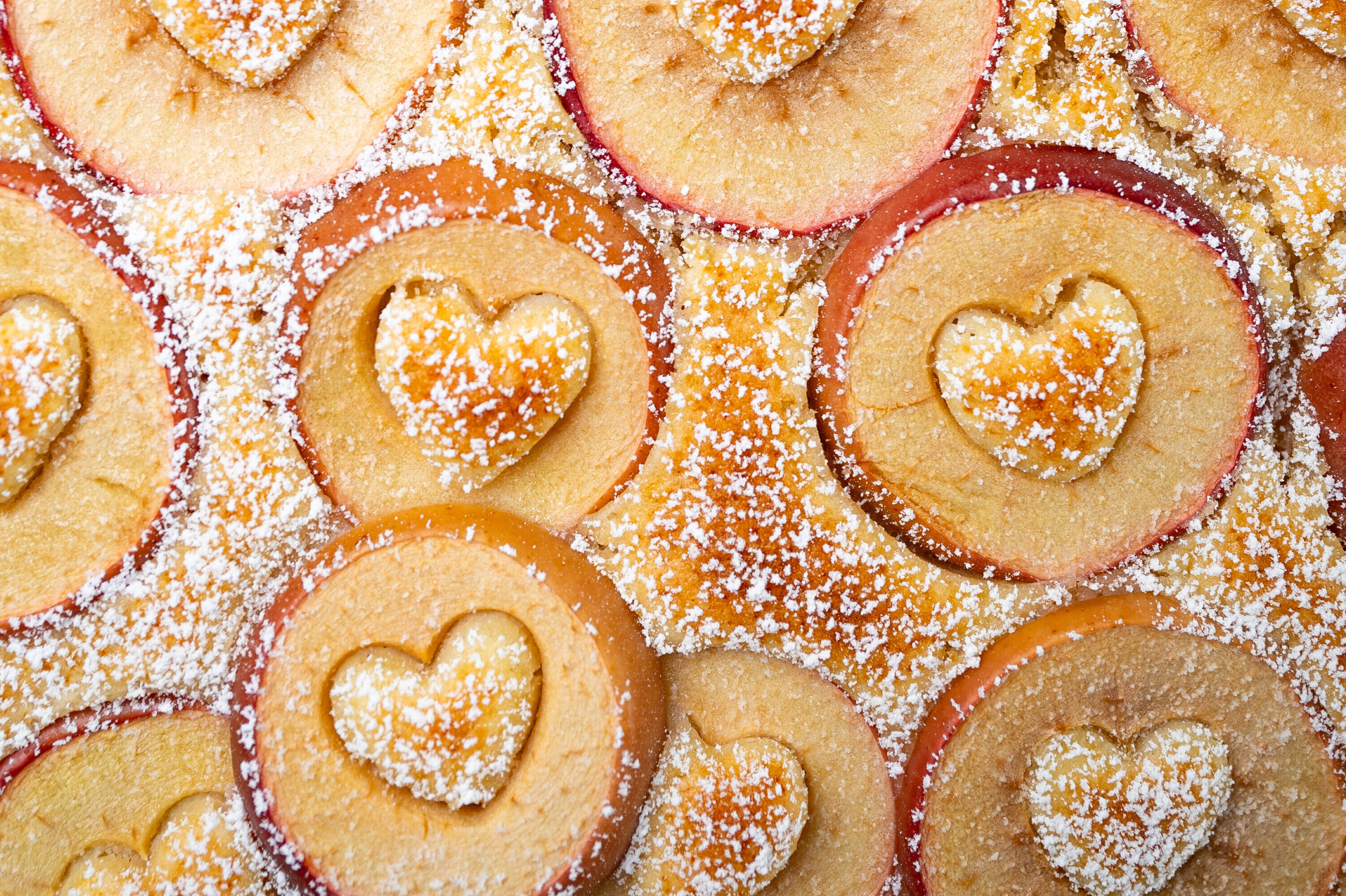 Einfacher Apfelkuchen vom Blech