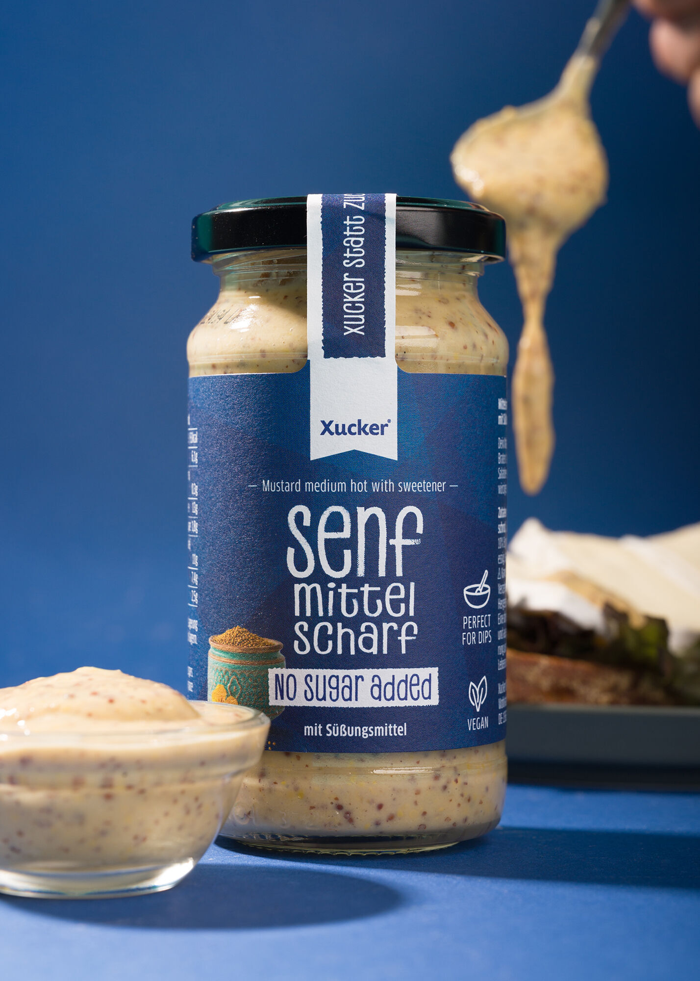 Senf, mittelscharf (Erythrit)