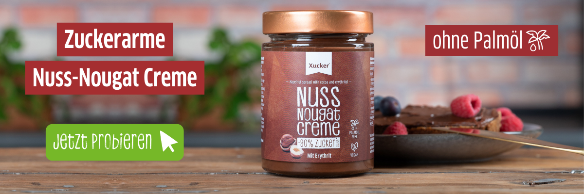 Xucker Nuss-Nougat Creme mit Erythrit