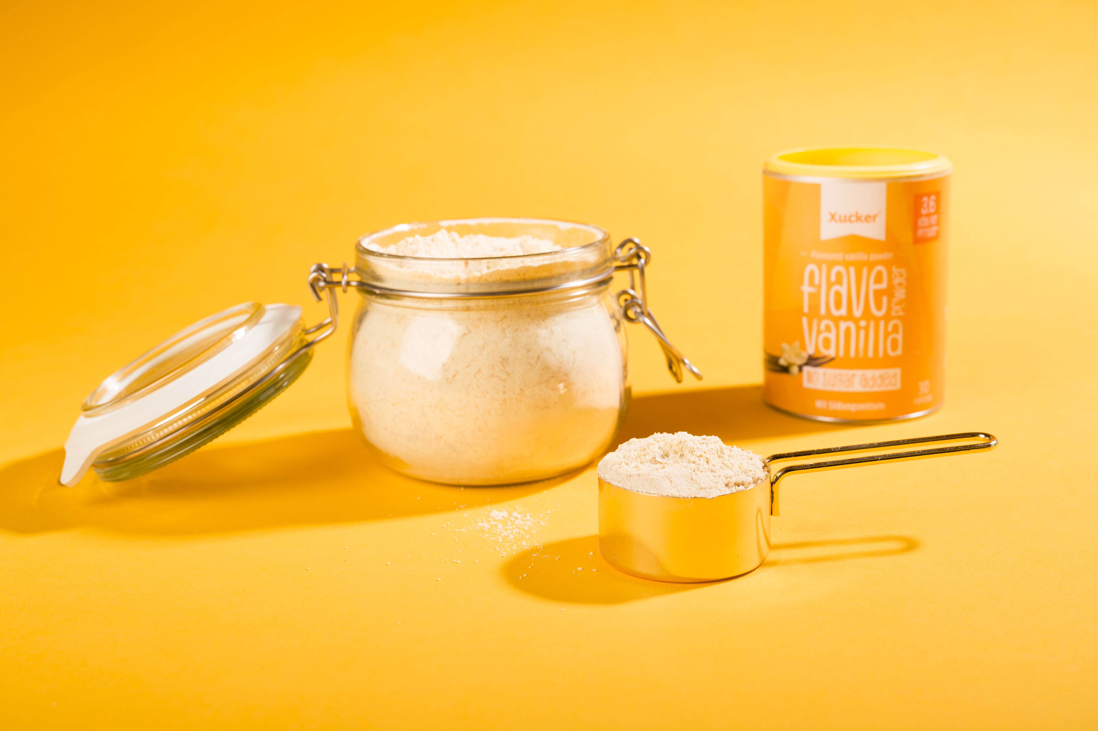 Veganes Proteinpulver mit Flave Powder