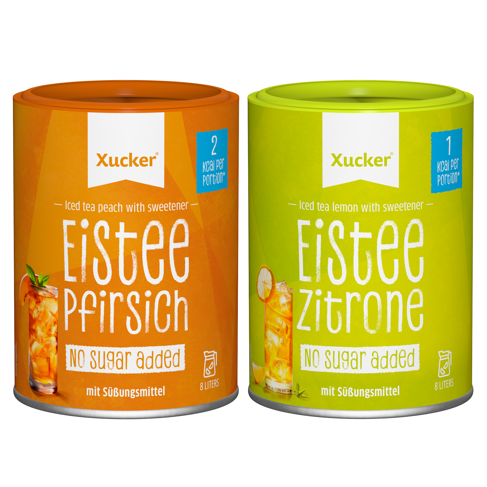 Pfirsich & Zitrone Eistee-Set