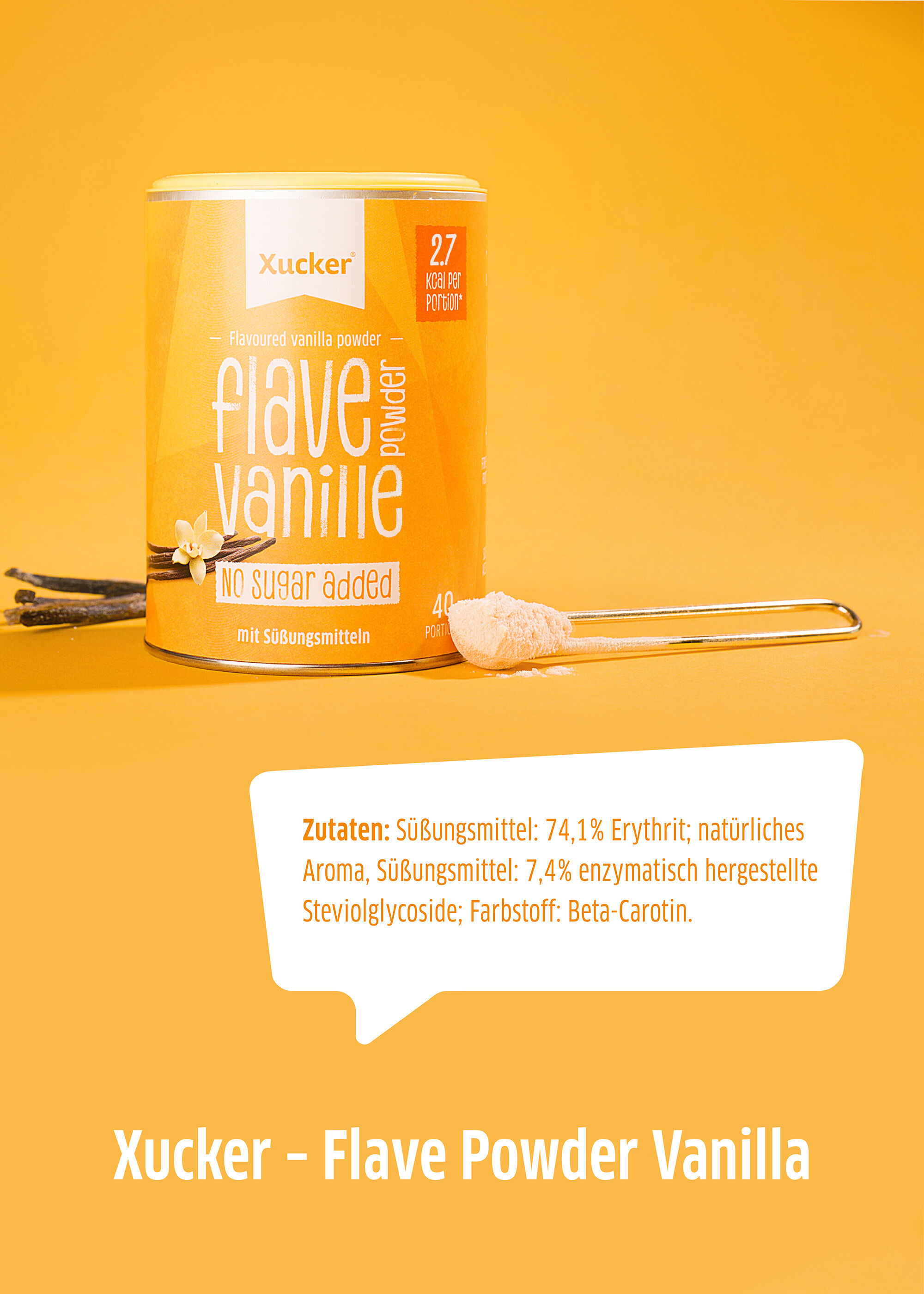 Flave Powder Vanilla Inhalt