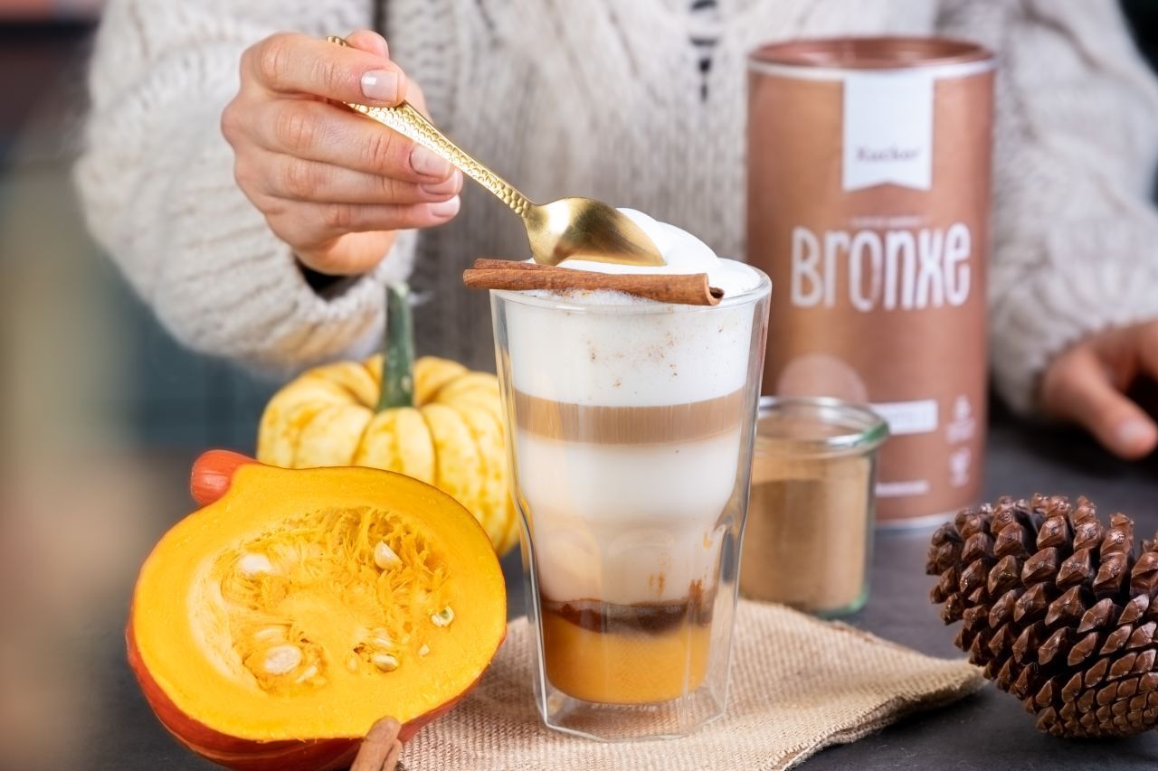 Veganer Pumpkin Spice Latte