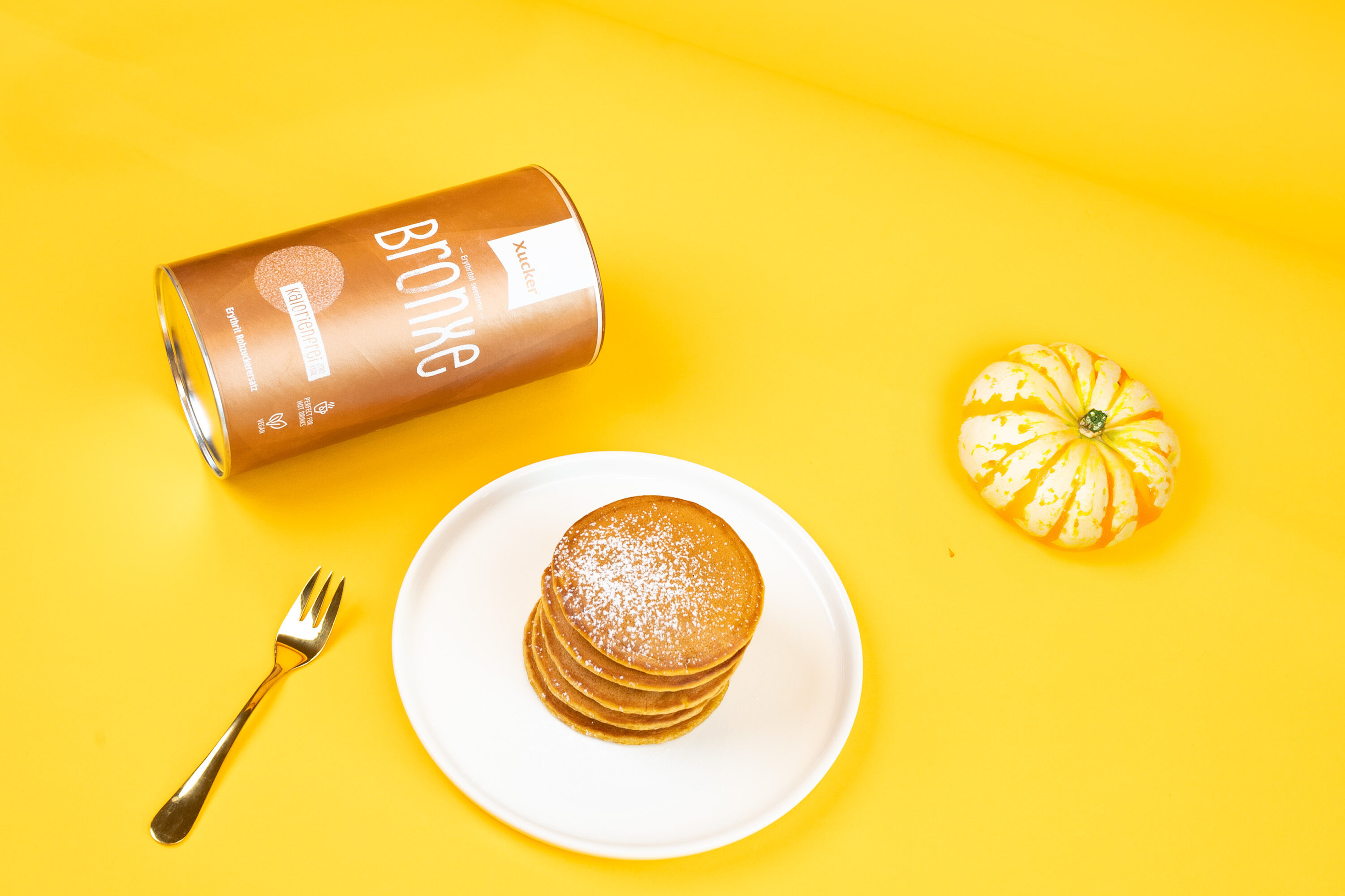 Vegane Pumpkin Spice Pancakes