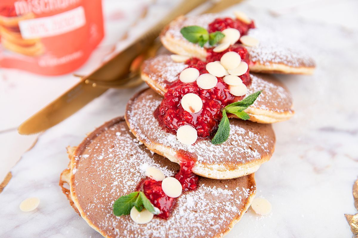 Luftige Pancakes ohne Zuckerzusatz