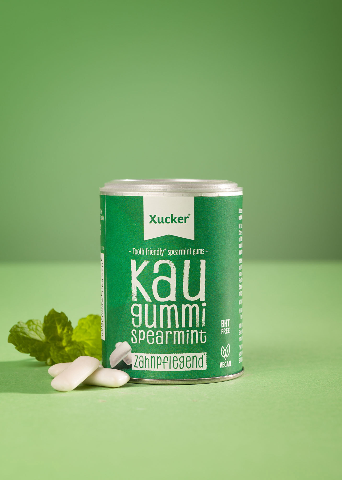 Xylit-Kaugummis Spearmint Dose