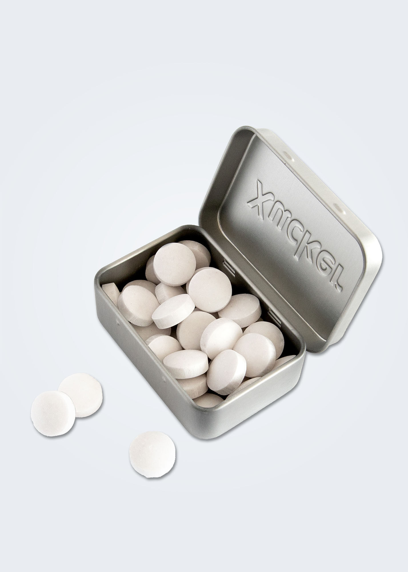 Xucker metal sweet tin (with embossed logo)