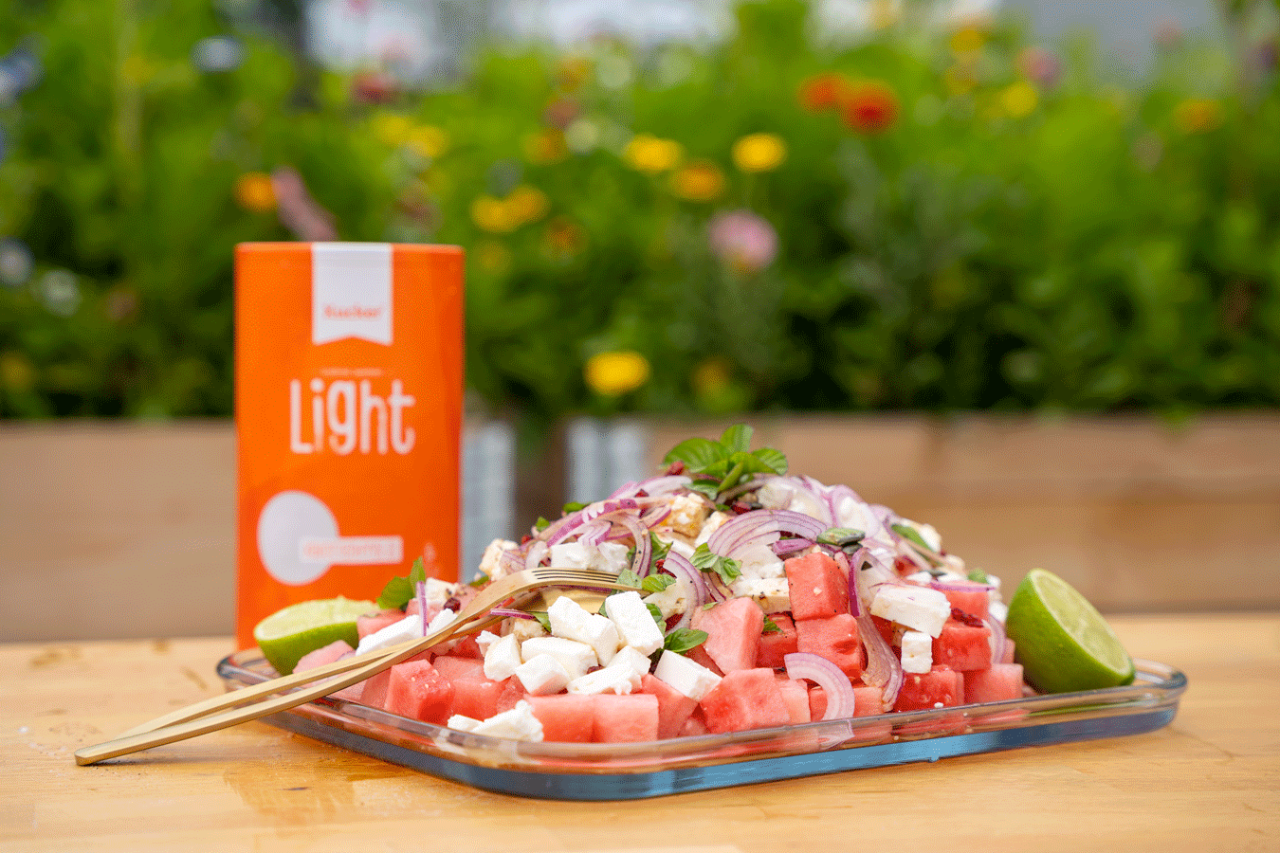 Wassermelonen-Feta-Salat