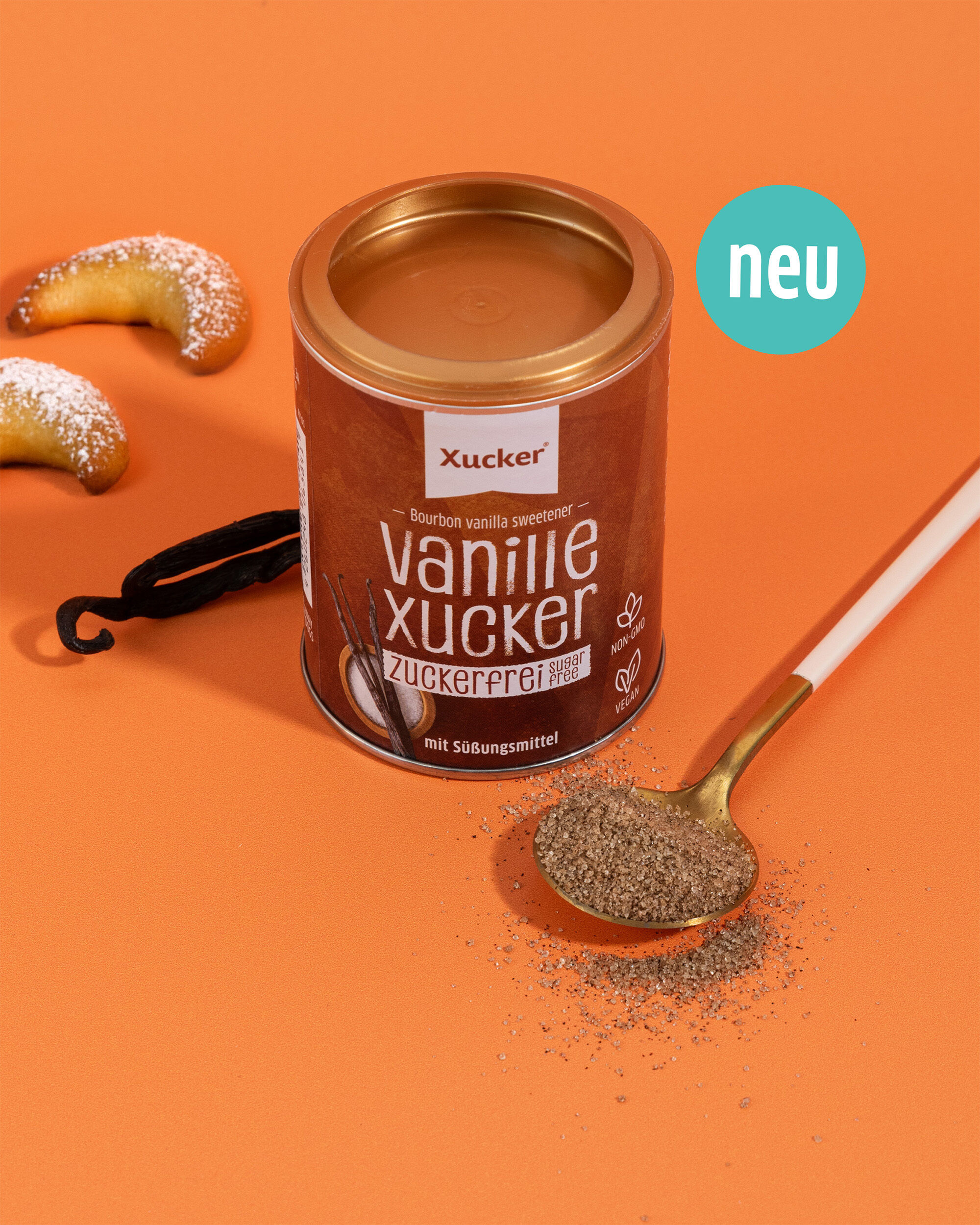 Leckerer Vanillexucker ohne Zucker von Xucker mit Vianillekipferl