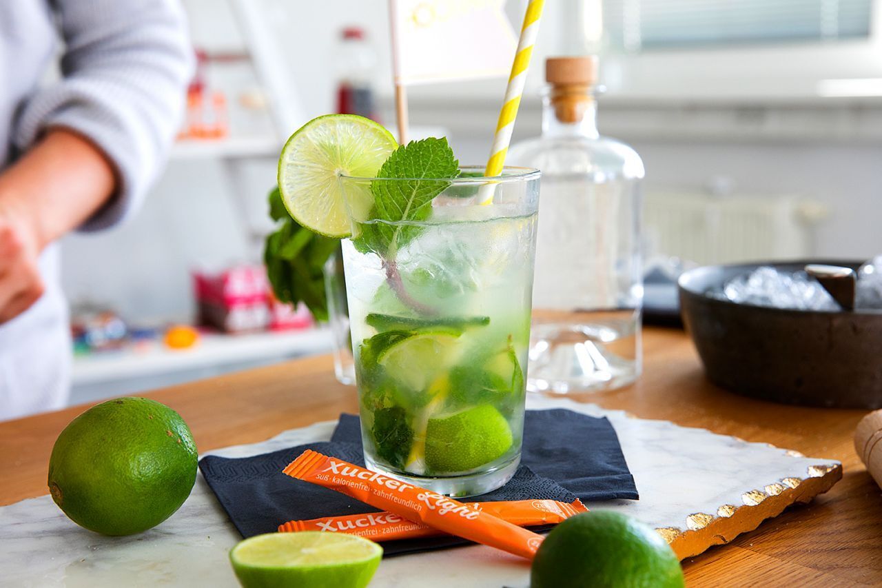 Low Carb Mojito Cocktail