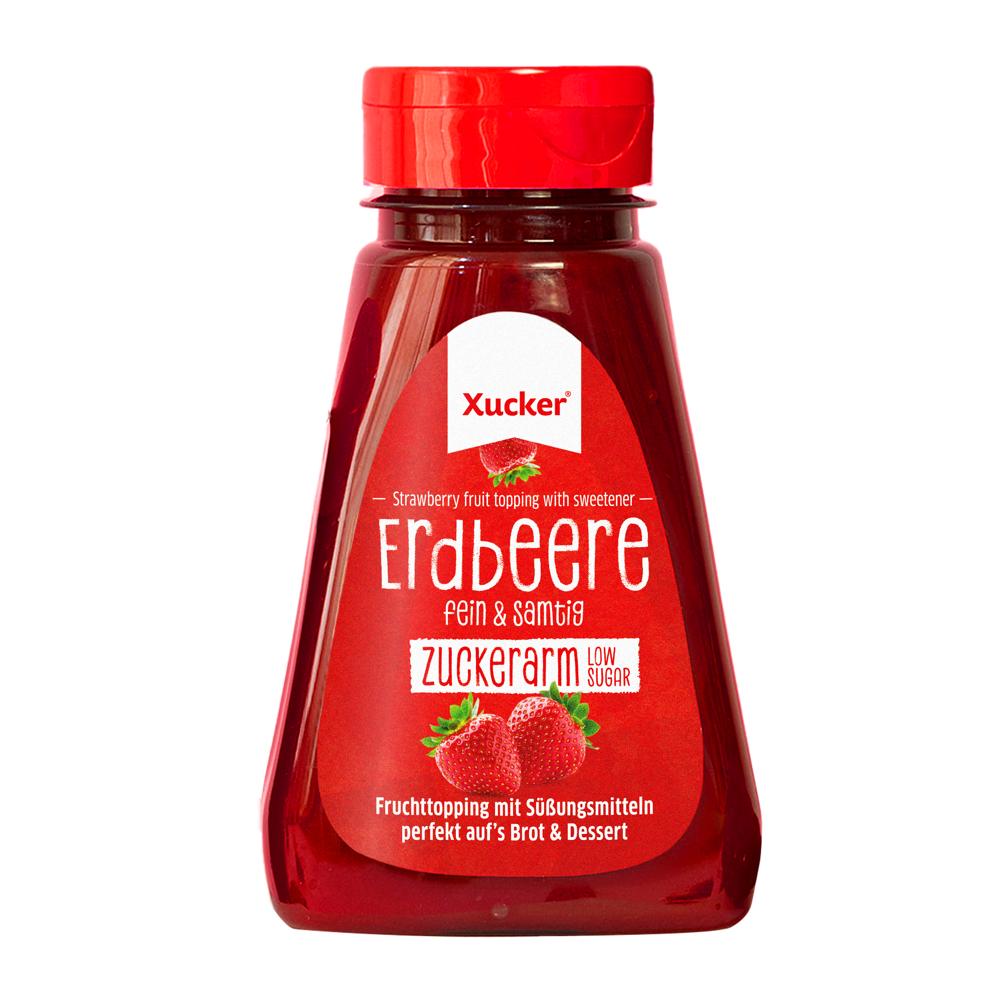 Zuckerarmes Fruchttopping Erdbeere (75% Frucht)
