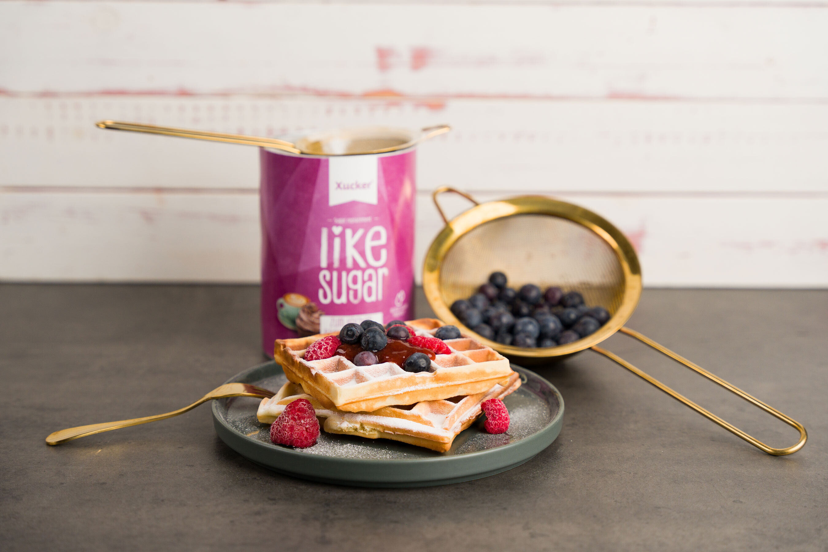 Belgische Waffeln mit Xucker Like Sugar