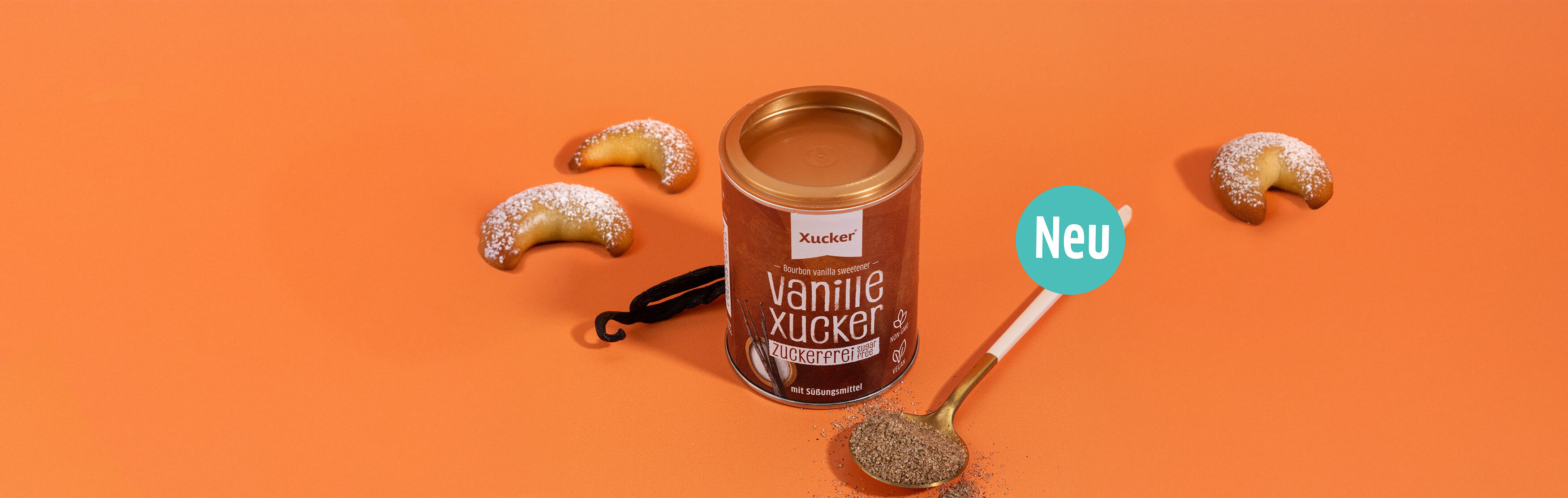 Leckerer Vanillexucker ohne Zucker von Xucker mit Vianillekipferl