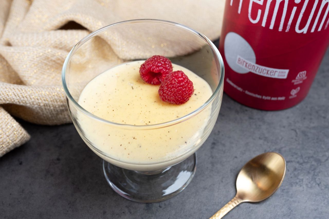 Vanillepudding – ohne Stärke