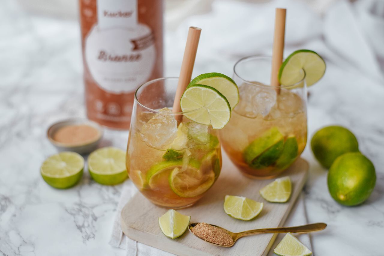 Caipirinha Cocktail ohne Zuckerzusatz