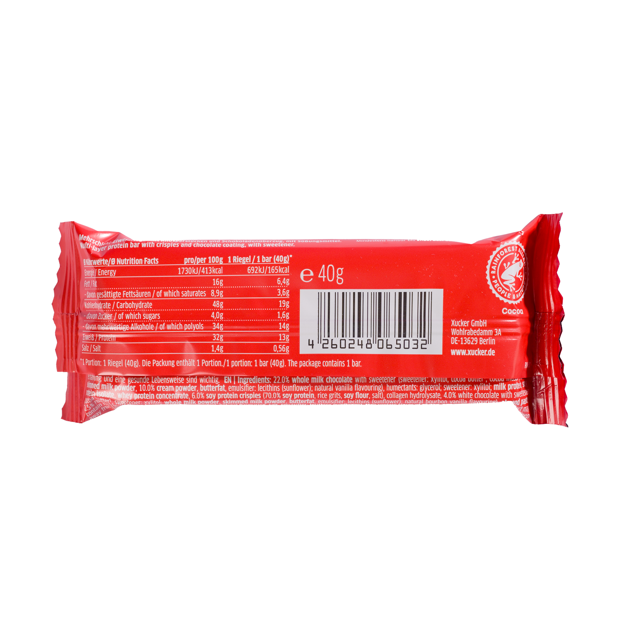 Crispy Chocolate Riegel