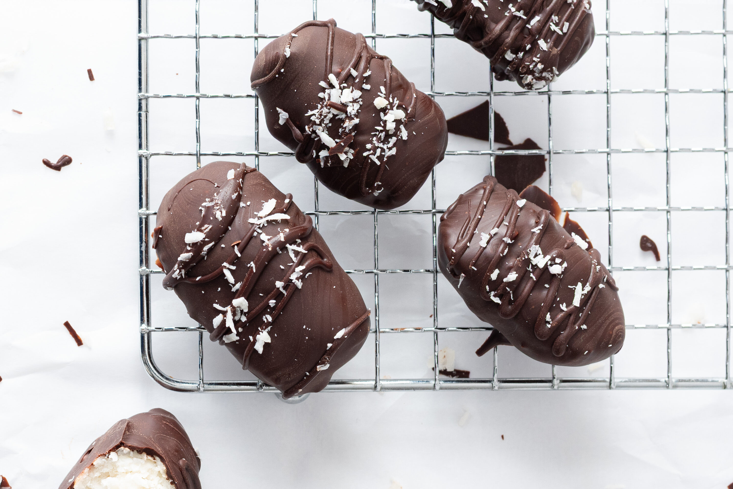 Low Carb Schoko-Kokos-Riegel