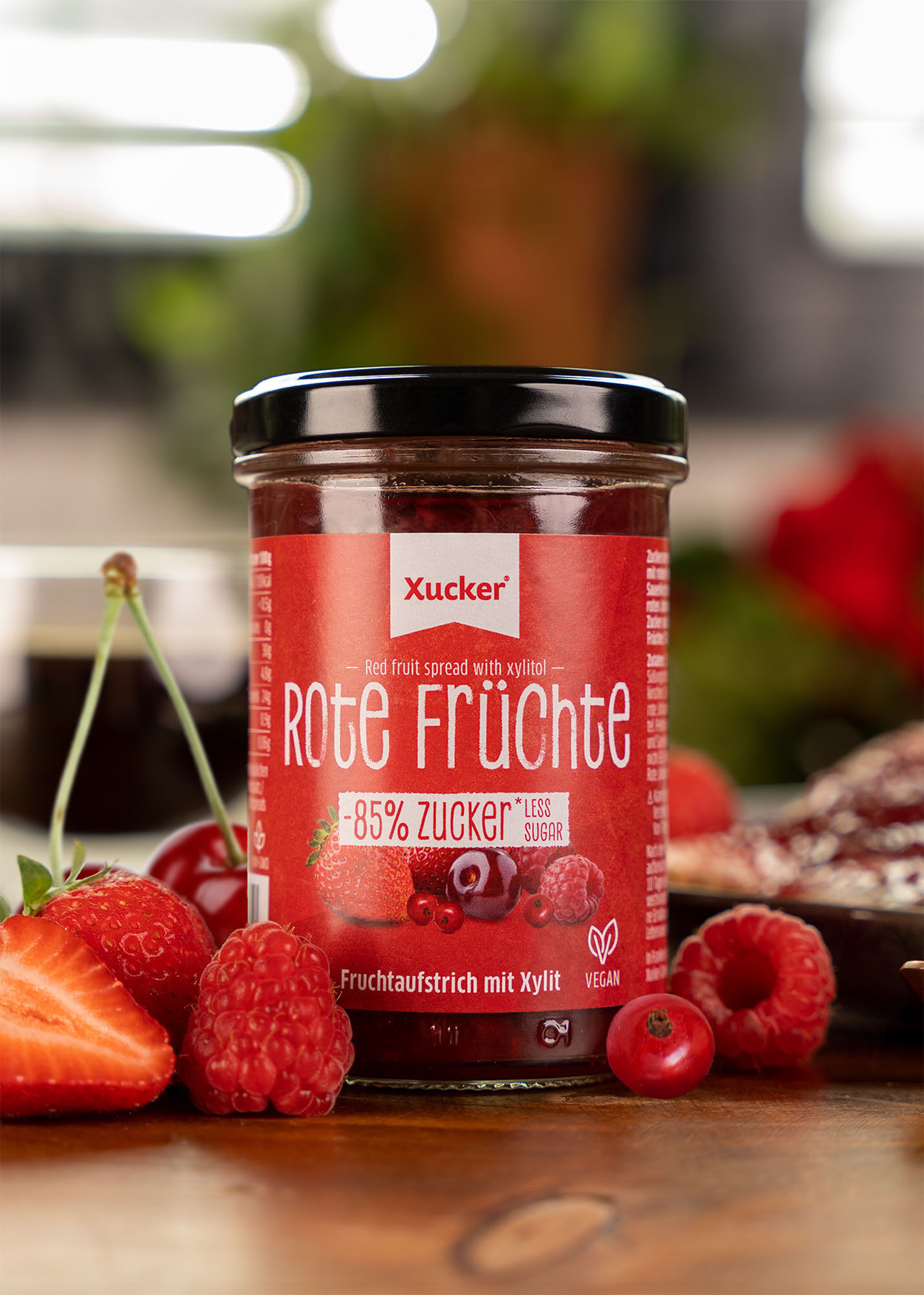 Zuckerarmer Fruchtaufstrich Rote Früchte (74 % Frucht)