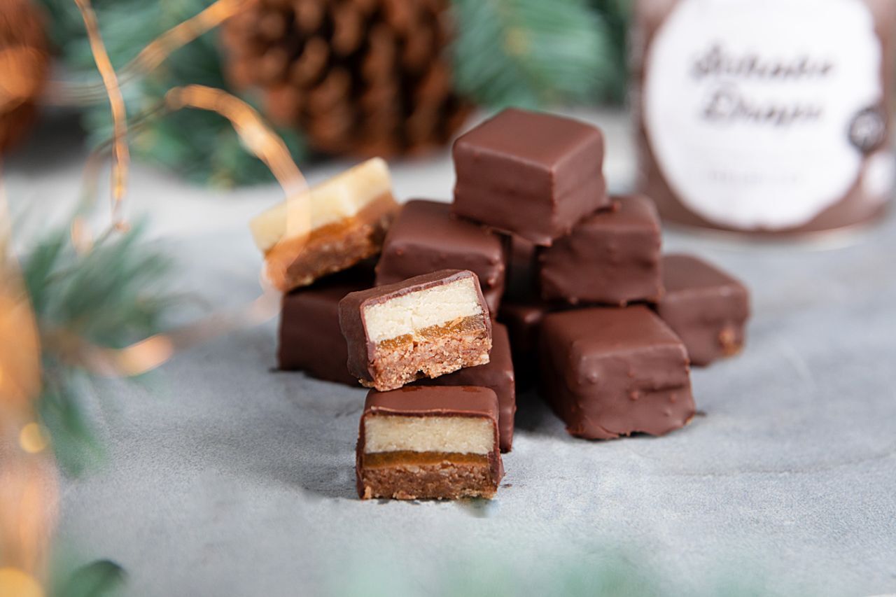 Dominosteine ohne Zuckerzusatz