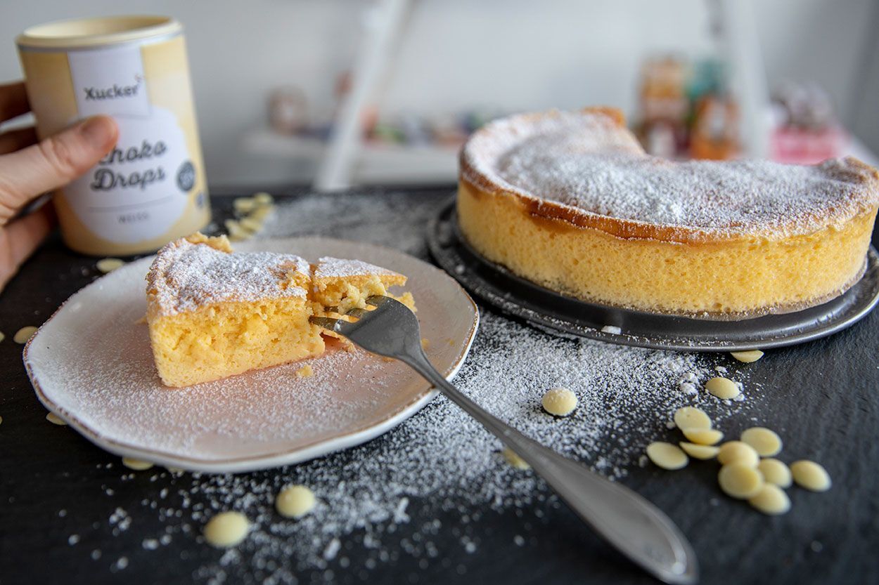 Japanischer Käsekuchen – aus 3 Zutaten