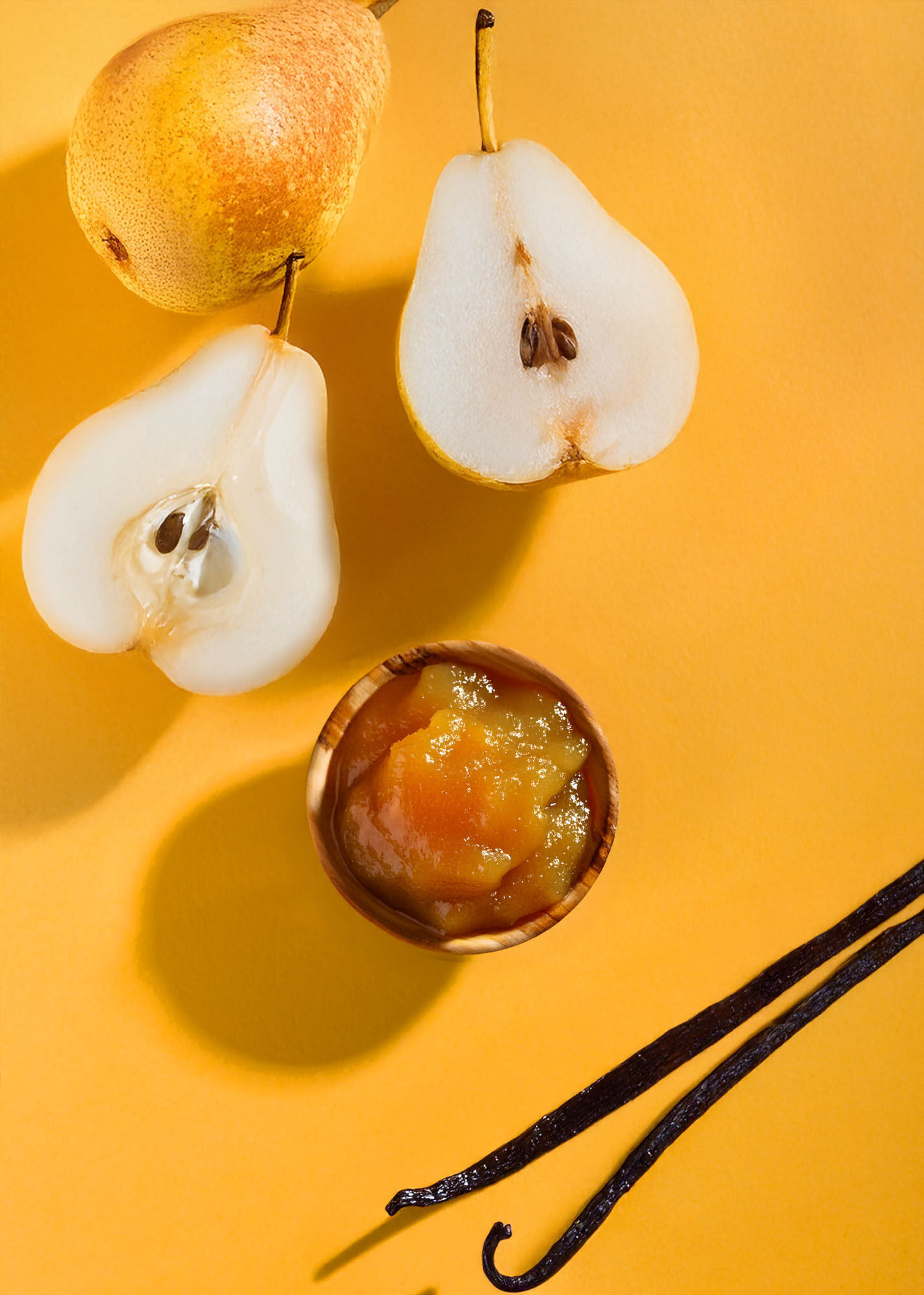 Fruchtaufstrich Birne Vanille von Xucker Schälchen – im Online Shop, vegan, fruchtig, ohne Zuckerzusatz