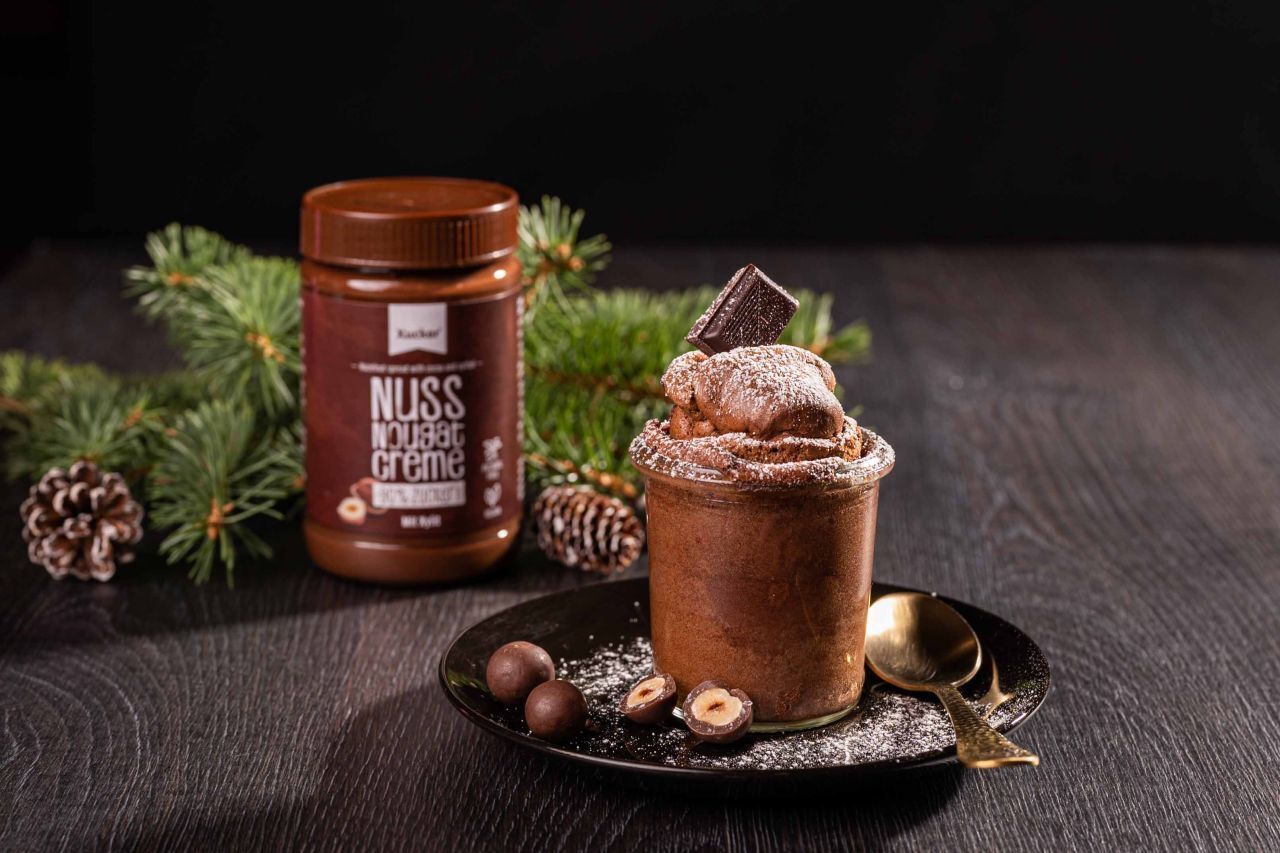 Low Carb Schoko-Soufflé aus 2 Zutaten