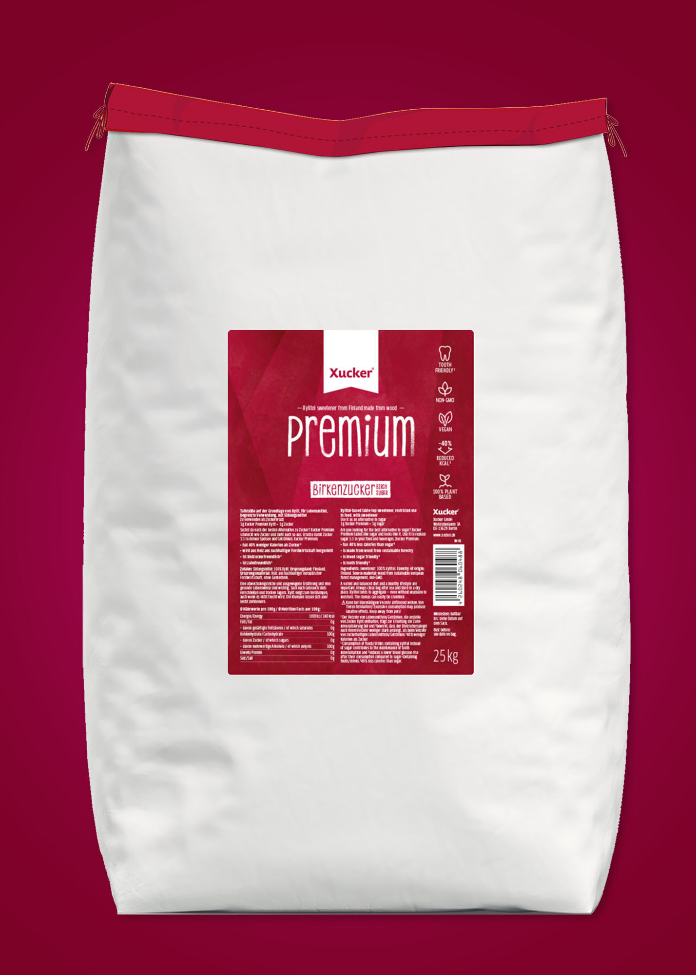 Xucker Premium bulk pack (xylitol from Finland)