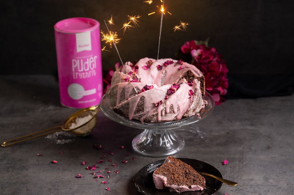 Rotweinkuchen mit Xucker statt Zucker