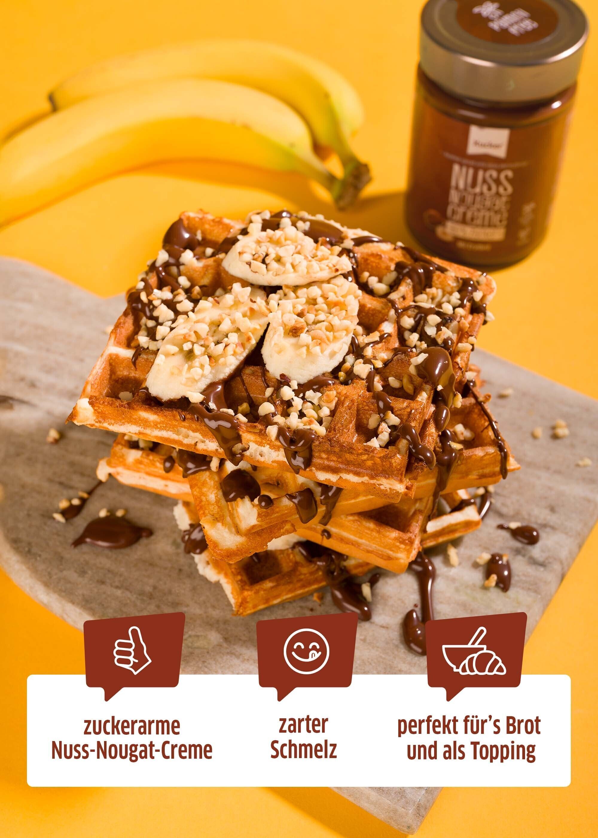 Zuckerarme Nuss-Nougat Creme von Xucker