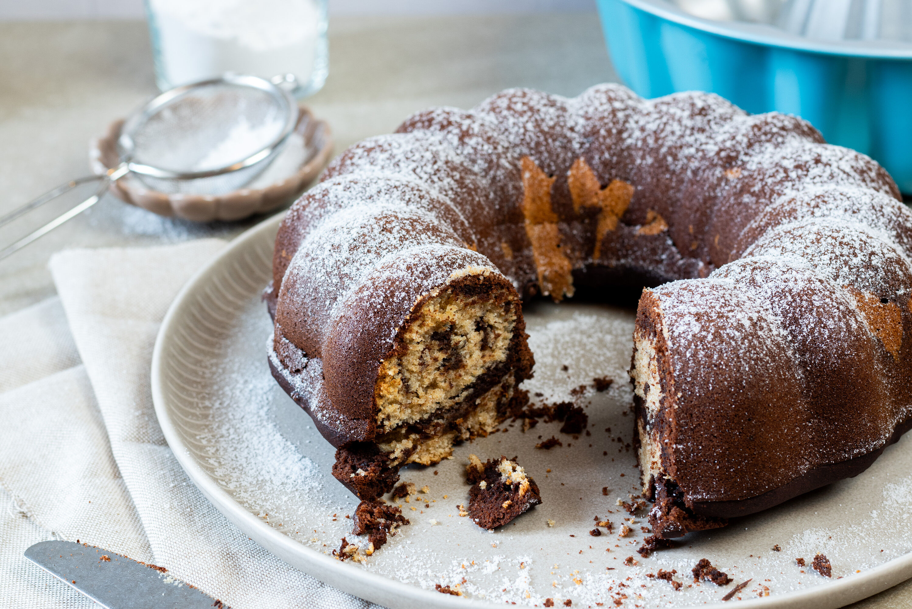 Saftiger Marmorkuchen: Perfekt für jeden Anlass - Einfach & Schnell ... Saftiger Marmorkuchen: Perfekt für jeden Anlass - Einfach & Schnell ...