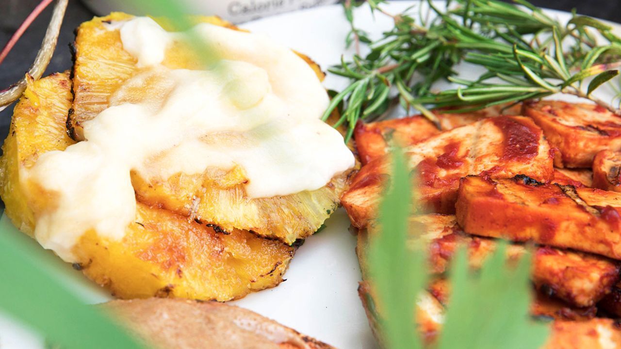 Sweet BBQ – Pina Colada Ananas & Zimt-Süßkartoffeln vom Grill