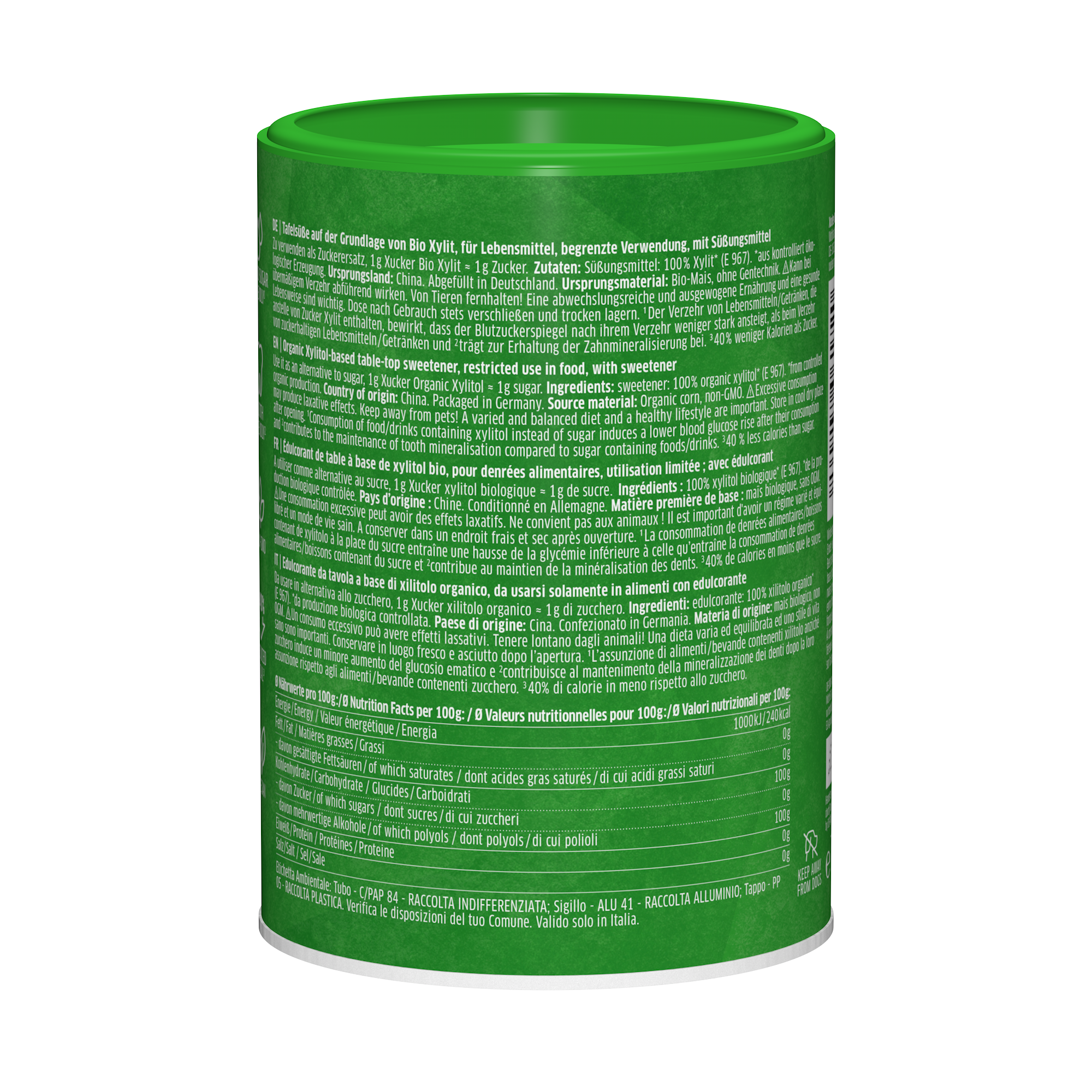 Xucker Bio Xylit - DE-ÖKO-006