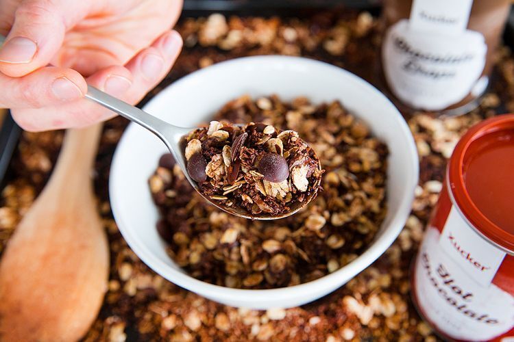 Granola ohne Zuckerzusatz