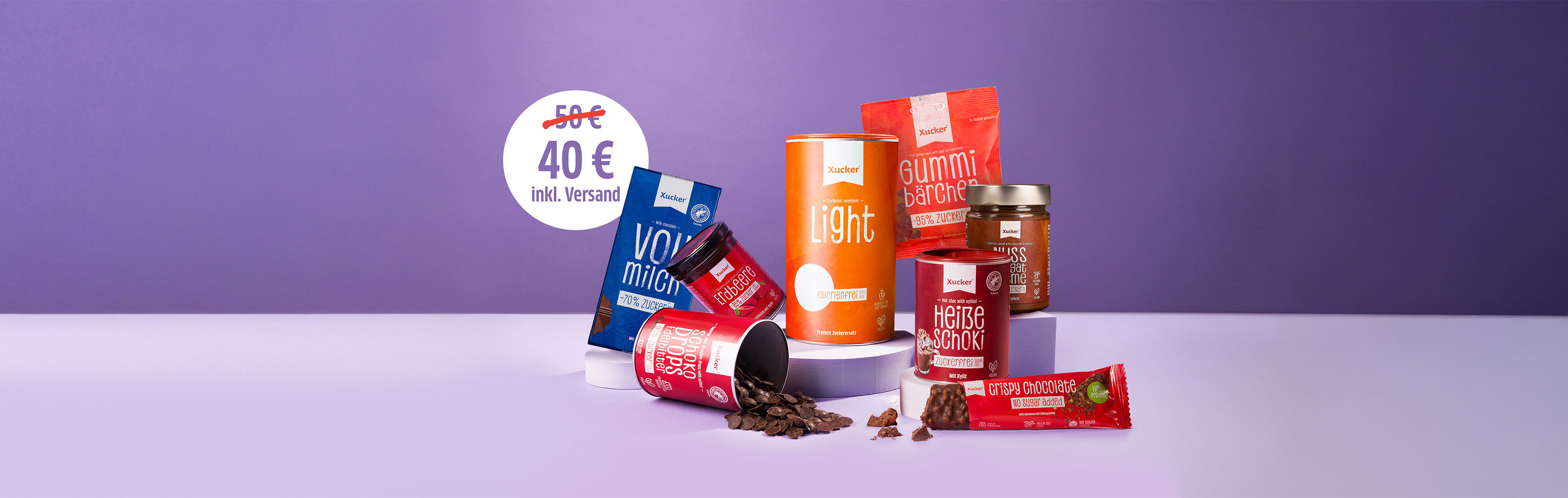 starterset gruppe von xucker