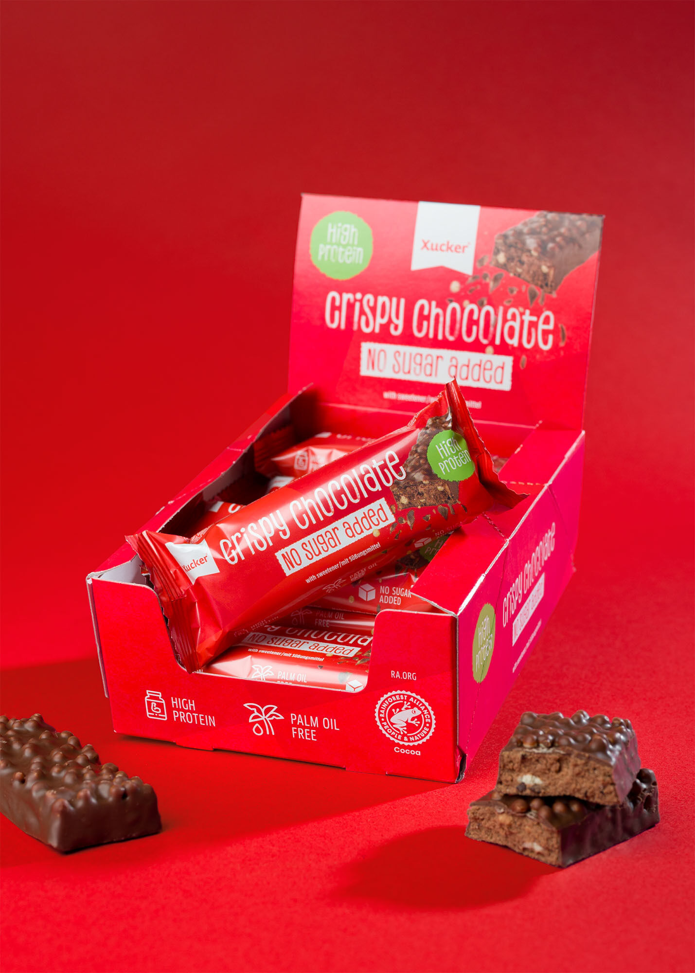 Crispy Chocolate Riegel (12er-Set)