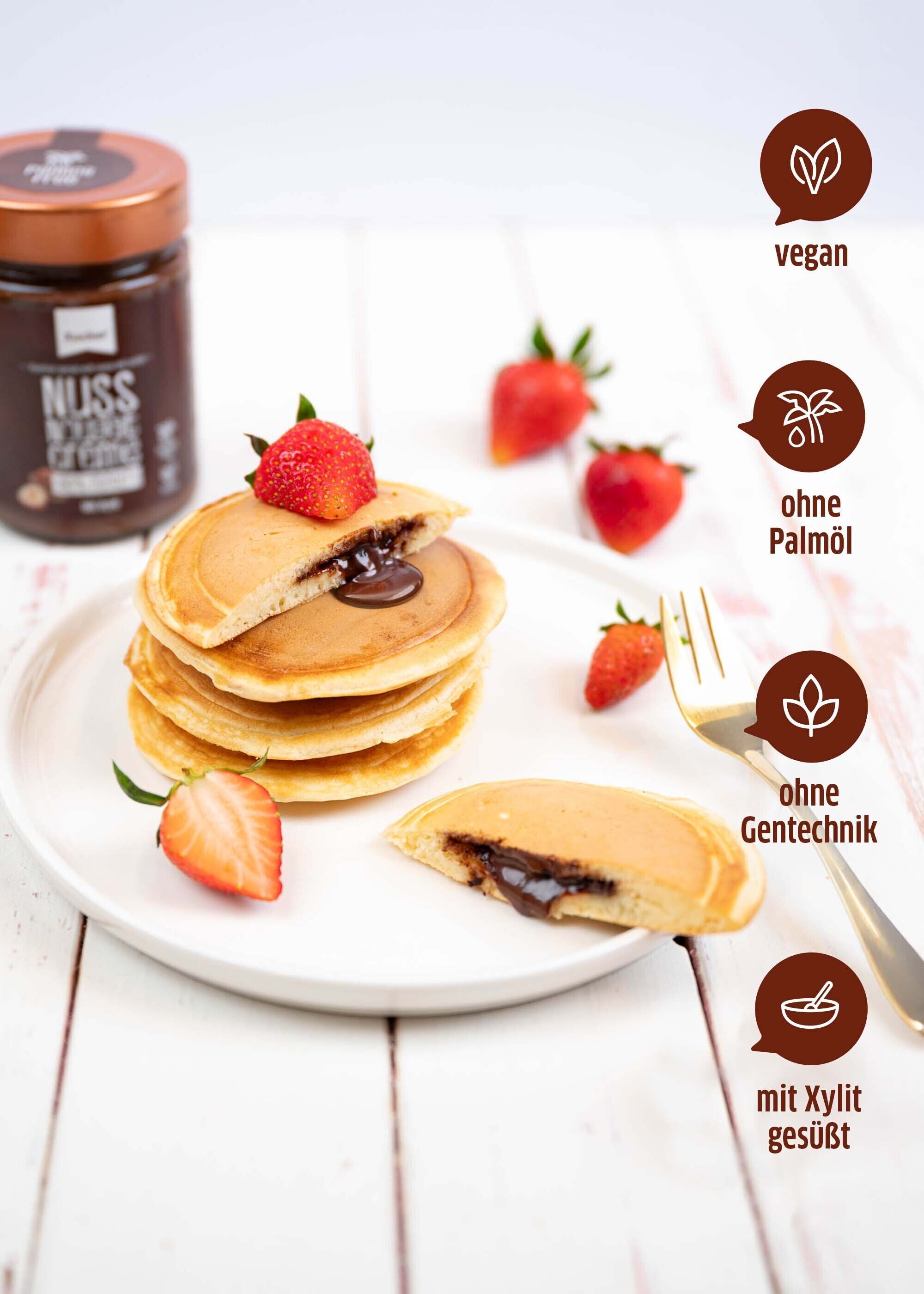 Zuckerarme Nuss-Nougat Creme von Xucker für dein Frühstück