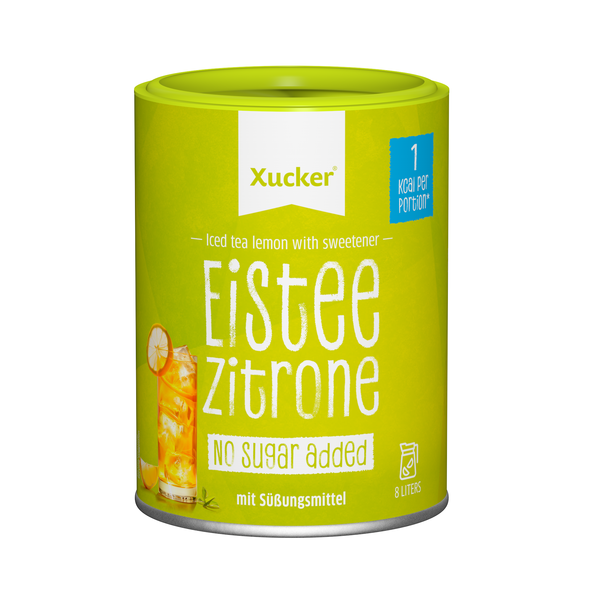 Eistee Zitrone mit Süßungsmittel Eistee Zitrone mit Süßungsmittel