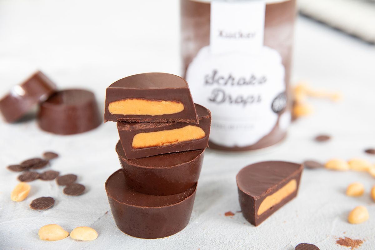Peanut Butter Cups aus 3 Zutaten
