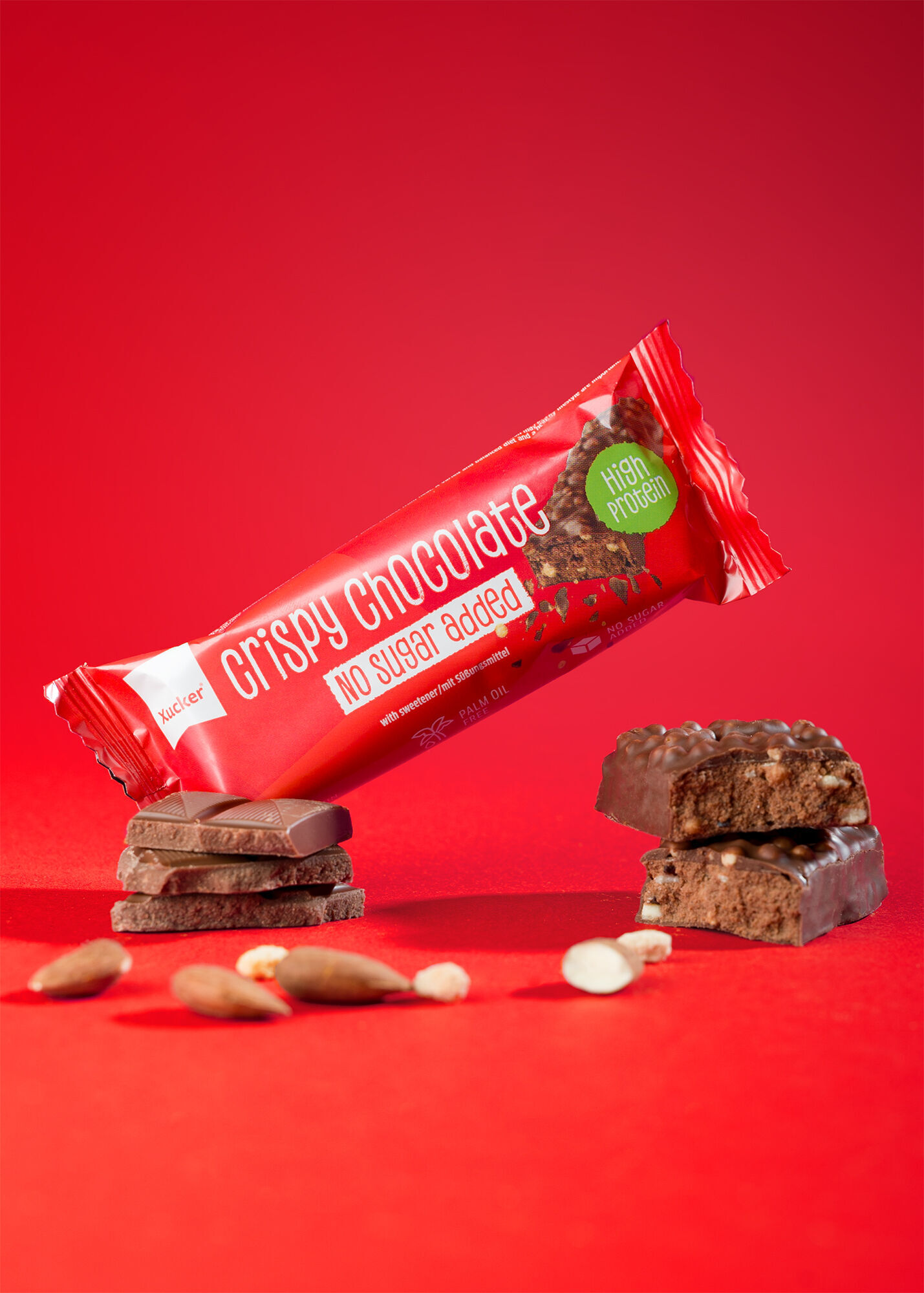 Crispy Chocolate Riegel