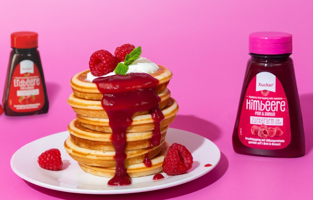 Super fluffige Pancakes mit Zero Sugar