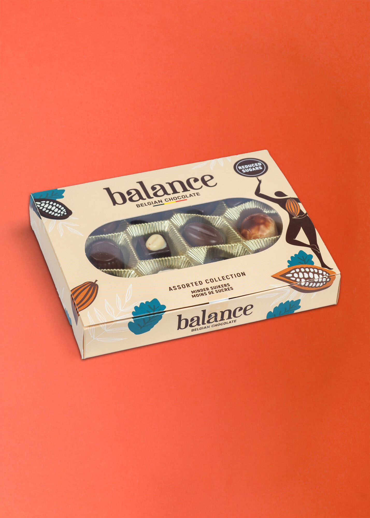 Belgische Pralinen ohne Zuckerzusatz